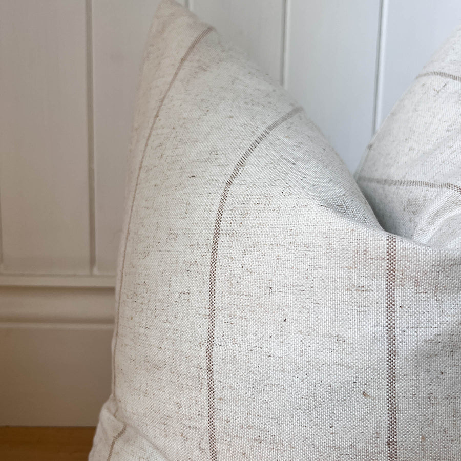 Ellie Linen Feather Cushion