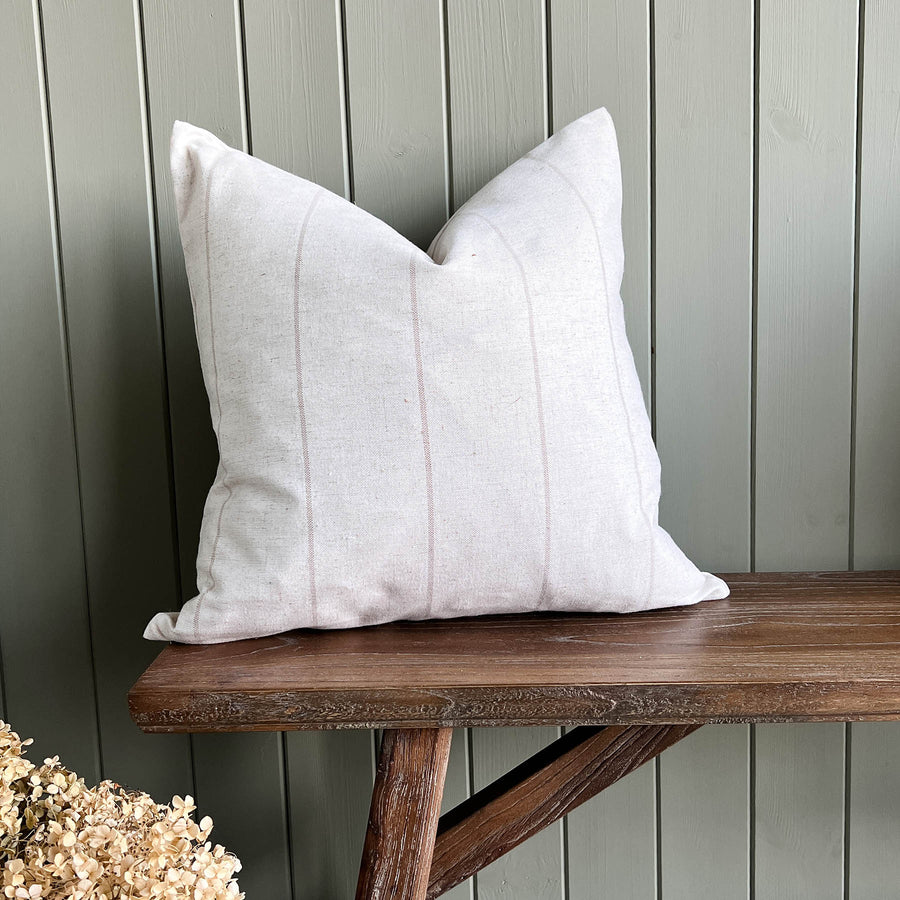 Ellie Linen Feather Cushion